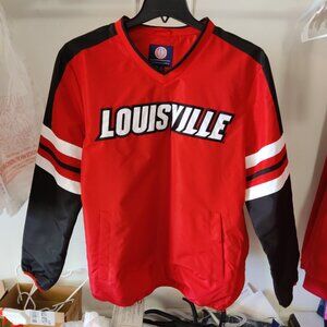 NWT G-III Sports By Carl Banks Men's UofL Pullover Windbreaker Size M $80 8C96